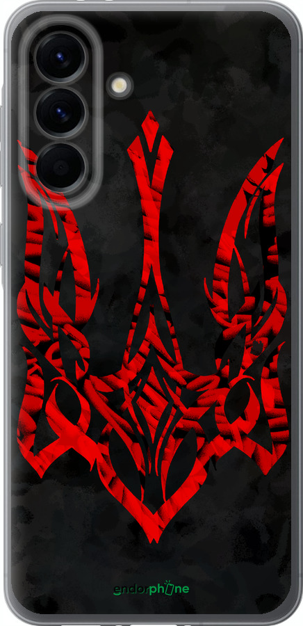 Силиконовый чехол Герб Украины v4 для Samsung Galaxy A56 - 5319u-3882 изображение 