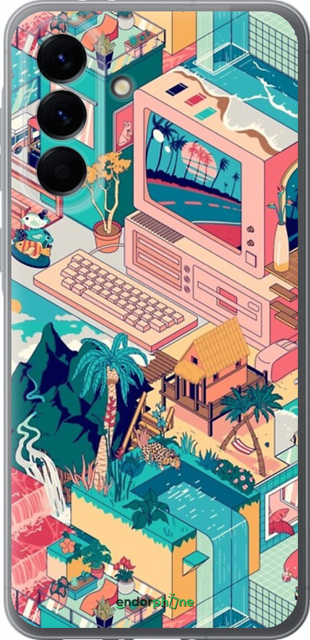 Силиконовый чехол № 5393 для Samsung Galaxy A56 - 5393u-3882 изображение 