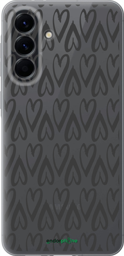 Силиконовый чехол Сердца v2 для Samsung Galaxy A56 - 5497u-3882 изображение 