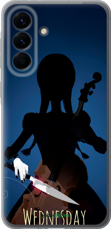 Силіконовий чехол Wednesday для Samsung Galaxy A56 - 5515u-3882 изображение 