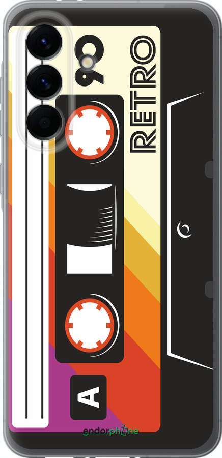 Силиконовый чехол Кассета с90 v4 для Samsung Galaxy A56 - 5532u-3882 изображение 