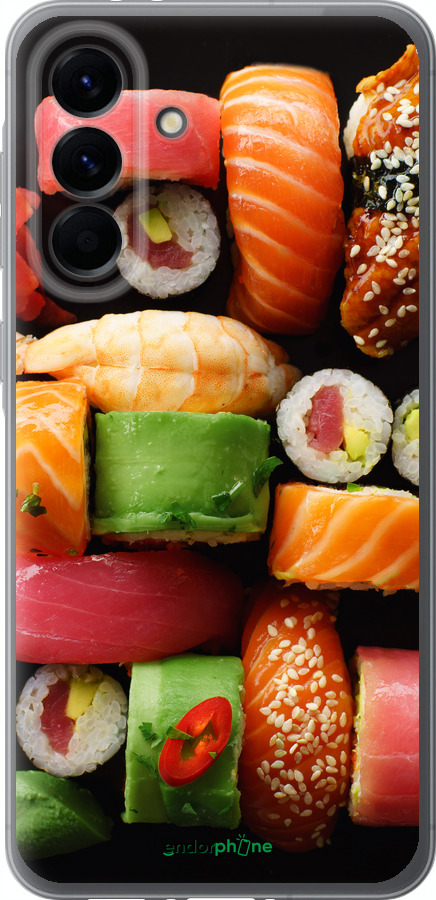 Силиконовый чехол Суши v2 для Samsung Galaxy A56 - 5539u-3882 изображение 