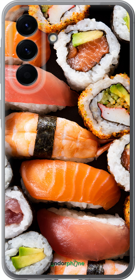 Силіконовий чехол Суші v3 для Samsung Galaxy A56 - 5540u-3882 изображение 