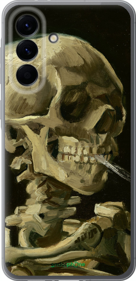 Силіконовий чехол Вінсент Ван Гог. Череп для Samsung Galaxy A56 - 5544u-3882 изображение 