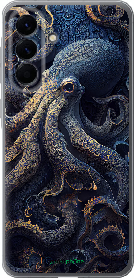 Силиконовый чехол Осьминог для Samsung Galaxy A56 - 5551u-3882 изображение 