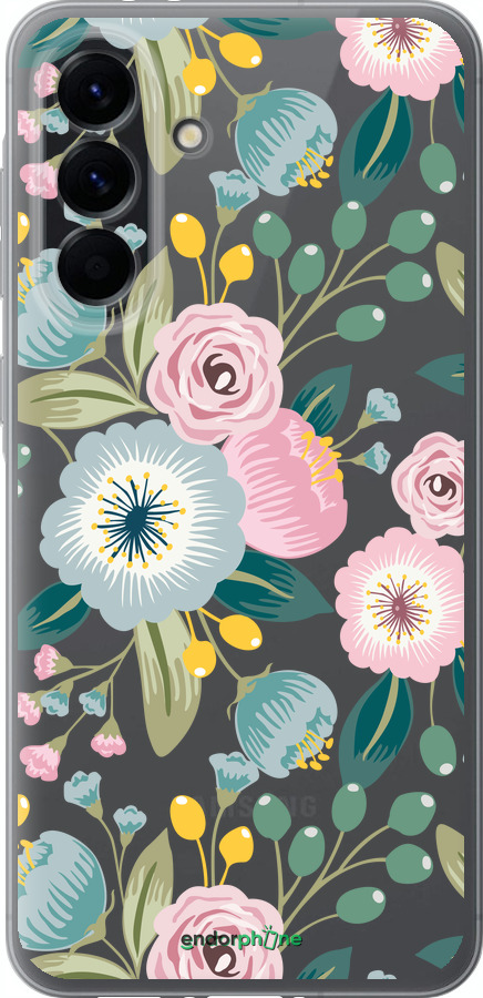 Силіконовий чехол Квіткові шпалери v2 для Samsung Galaxy A56 - 5602u-3882 изображение 