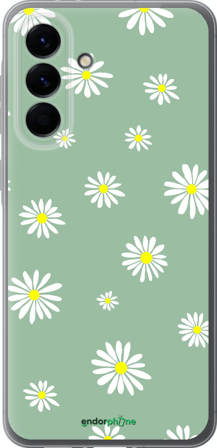 Силіконовий чехол Ромашки v4 для Samsung Galaxy A56 - 5603u-3882 изображение 