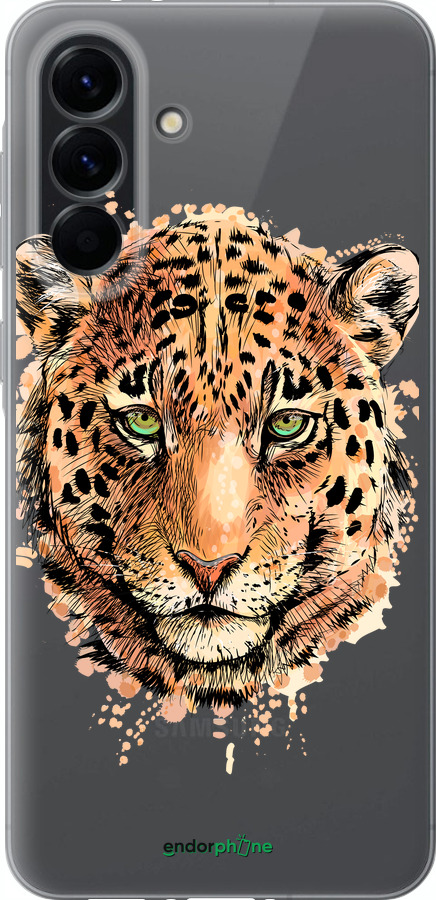 Силіконовий чехол Леопард v2 для Samsung Galaxy A56 - 5606u-3882 изображение 