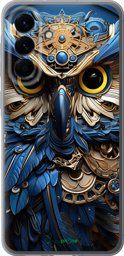 Силиконовый чехол Сова v2 для Samsung Galaxy A56 - 5649u-3882 изображение 