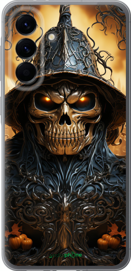 Силіконовий чехол Череп 2 для Samsung Galaxy A56 - 5652u-3882 изображение 