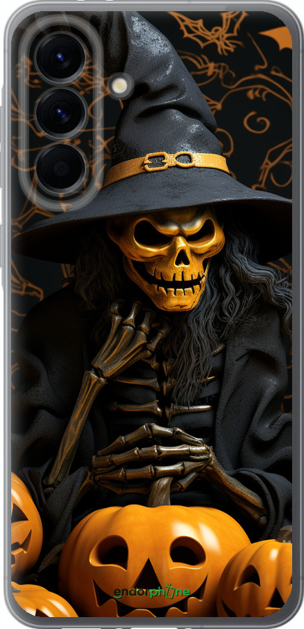 Силиконовый чехол Halloween 2 для Samsung Galaxy A56 - 5654u-3882 изображение 