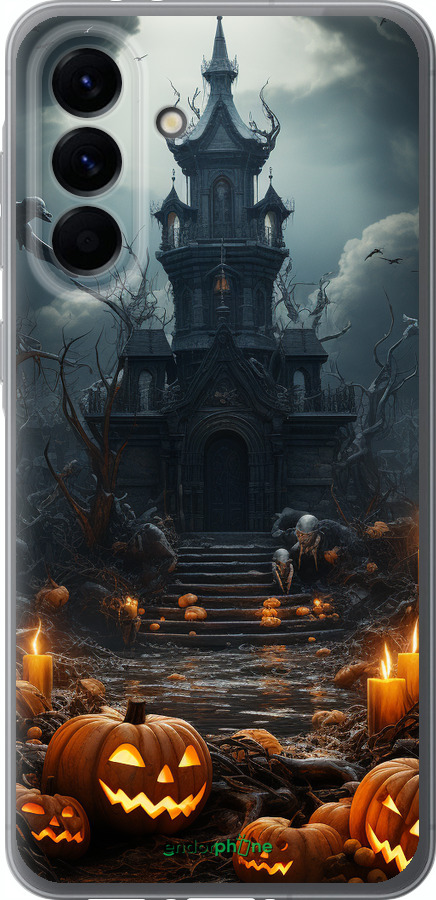 Силіконовий чехол Похмурий будинок для Samsung Galaxy A56 - 5655u-3882 изображение 