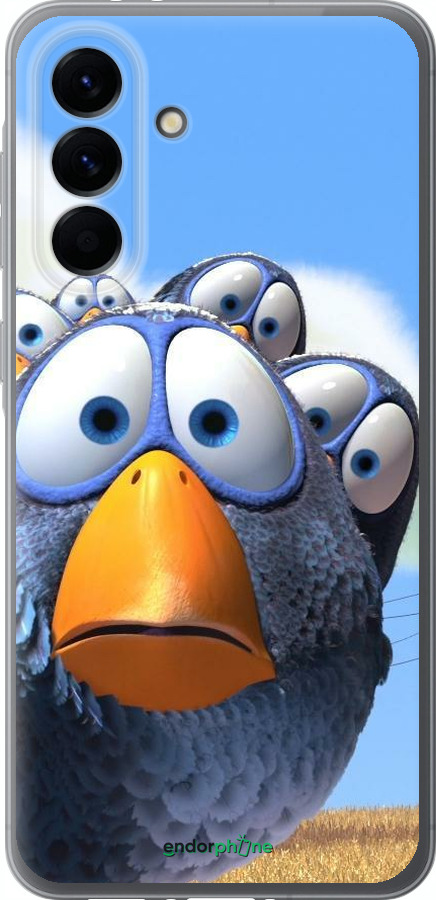 Силиконовый чехол Angry Birds для Samsung Galaxy A56 - 6008u-3882 изображение 