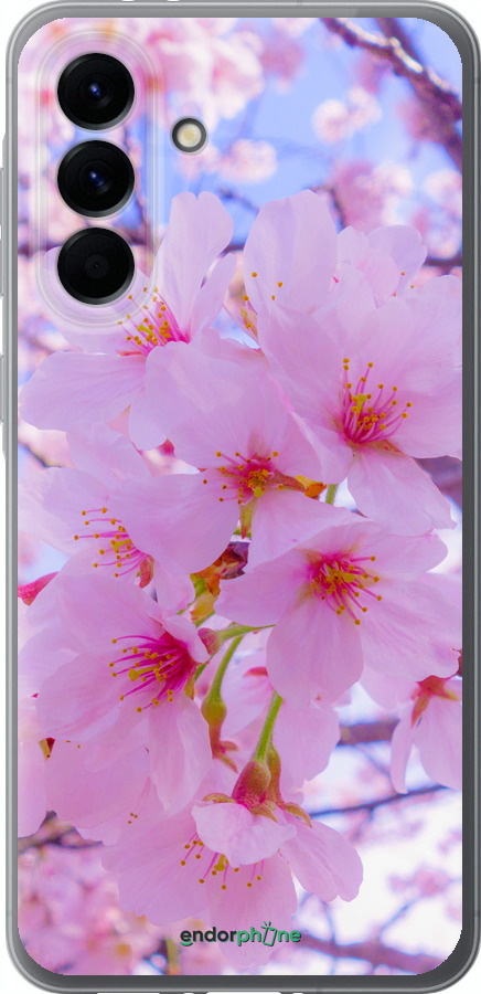 Силиконовый чехол Сакура для Samsung Galaxy A56 - 6029u-3882 изображение 