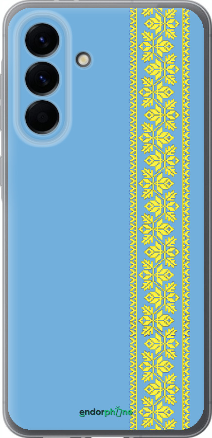 Силиконовый чехол Вышиванка 33 для Samsung Galaxy A56 - 602u-3882 изображение 