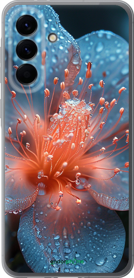 Силиконовый чехол Роса на цветке для Samsung Galaxy A56 - 6039u-3882 изображение 