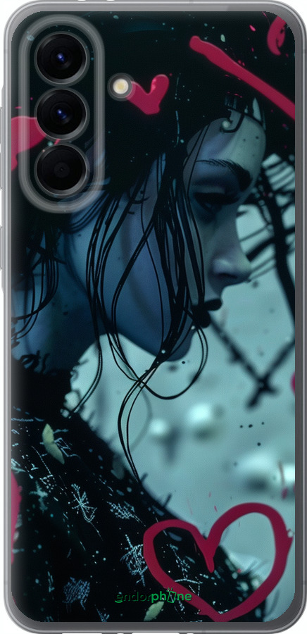 Силиконовый чехол XO Love v2 для Samsung Galaxy A56 - 6057u-3882 изображение 