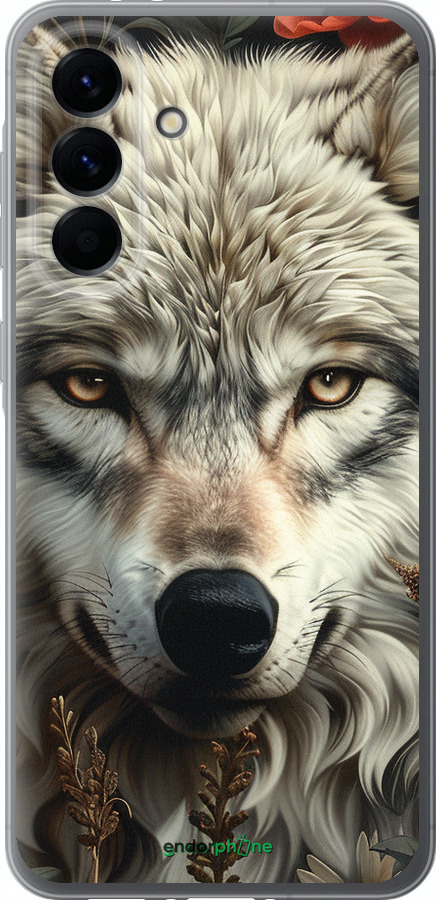 Силіконовий чехол Вовчий погляд для Samsung Galaxy A56 - 6066u-3882 изображение 