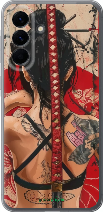 Силиконовый чехол Тайна катаны для Samsung Galaxy A56 - 6074u-3882 изображение 