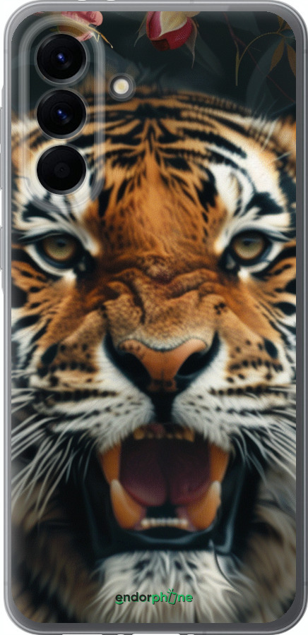 Силиконовый чехол Тигровое величие для Samsung Galaxy A56 - 6080u-3882 изображение 