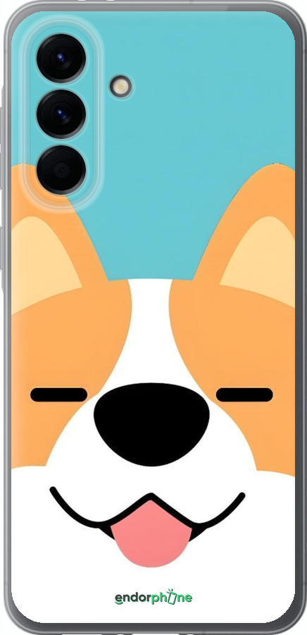 Силиконовый чехол Корги для Samsung Galaxy A56 - 6280u-3882 изображение 