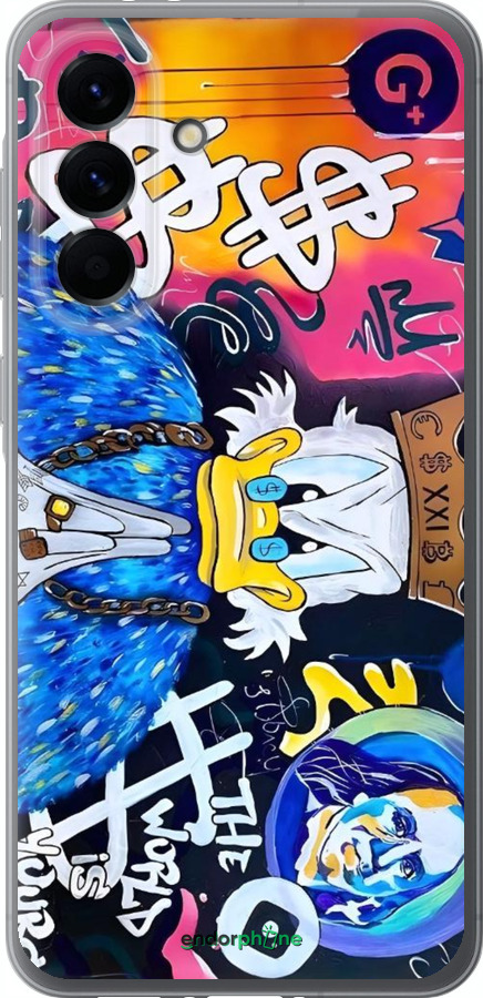 Силиконовый чехол Скрудж 2 для Samsung Galaxy A56 - 6285u-3882 изображение 