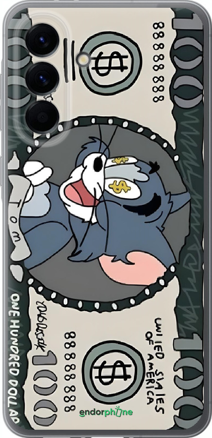 Силиконовый чехол Том и джерри для Samsung Galaxy A56 - 6291u-3882 изображение 