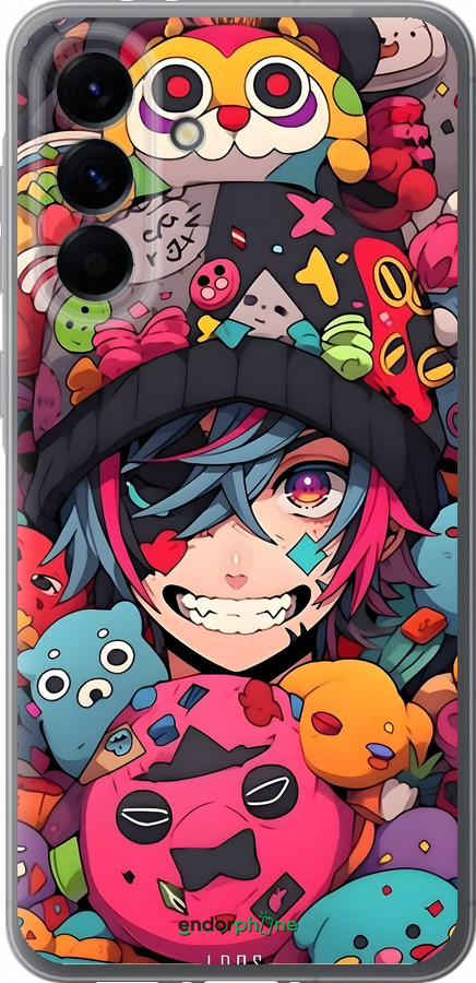 Силиконовый чехол Аниме парень для Samsung Galaxy A56 - 6317u-3882 изображение 
