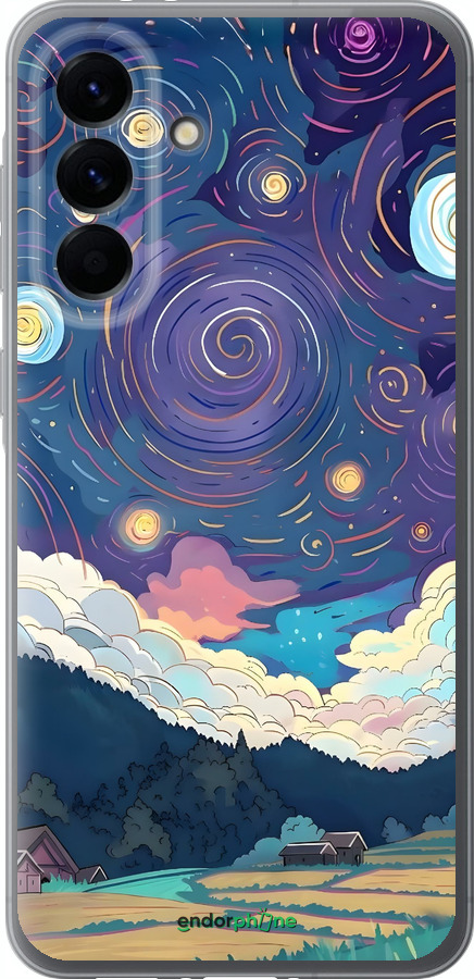 Силиконовый чехол Креативный арт для Samsung Galaxy A56 - 6322u-3882 изображение 