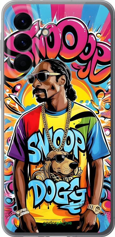 Силиконовый чехол Снуп дог для Samsung Galaxy A56 - 6348u-3882 изображение 