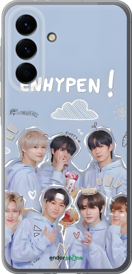Силиконовый чехол Энхайпен для Samsung Galaxy A56 - 6362u-3882 изображение 