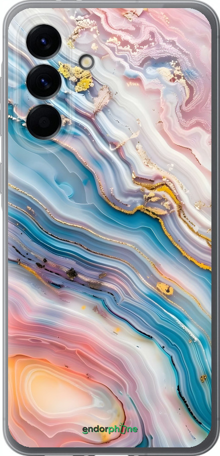 Силіконовий чехол Мрамор красивый для Samsung Galaxy A56 - 6376u-3882 изображение 