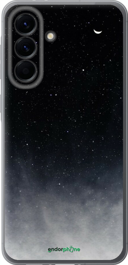 Силиконовый чехол Сині хмари, Синій місяць для Samsung Galaxy A56 - 6396u-3882 изображение 