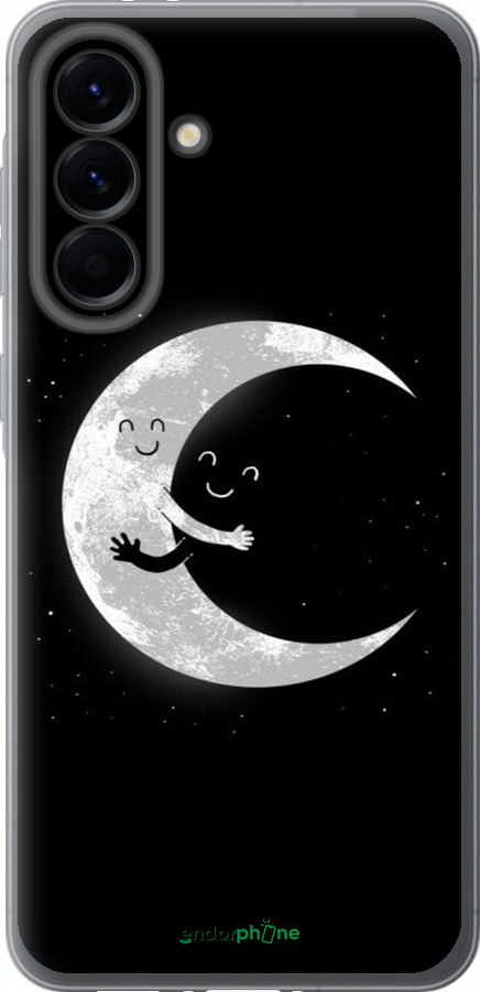 Силиконовый чехол Лунные объятия для Samsung Galaxy A56 - 6508u-3882 изображение 