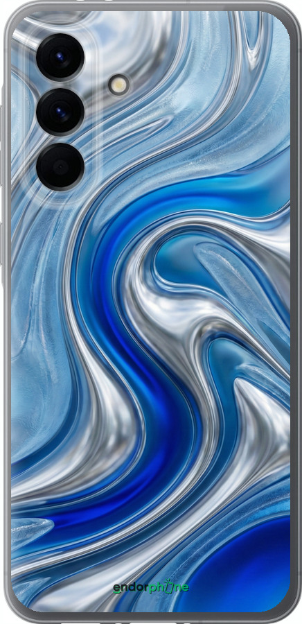 Силіконовий чехол Liquid Chrome для Samsung Galaxy A56 - 6781u-3882 изображение 