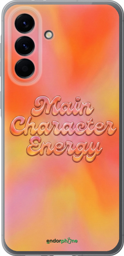 Силиконовый чехол Aura Gradient Main Character Energy Aesthetic Y2K для Samsung Galaxy A56 - 6783u-3882 изображение 