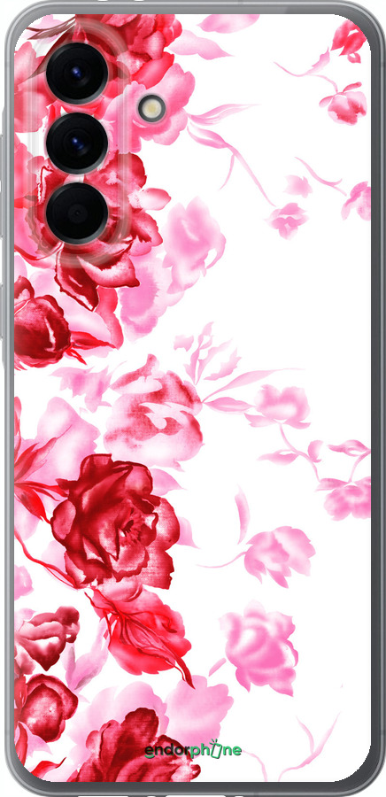 Силіконовий чехол Намальовані троянди для Samsung Galaxy A56 - 724u-3882 изображение 