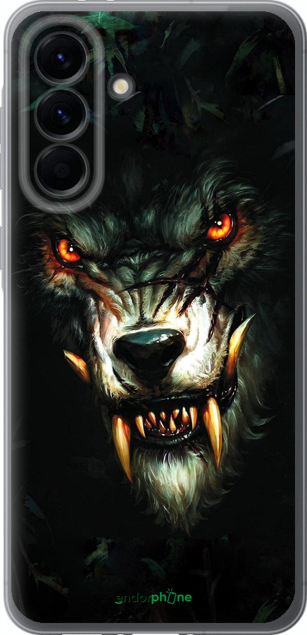 Силіконовий чехол Диявольський вовк для Samsung Galaxy A56 - 833u-3882 изображение 