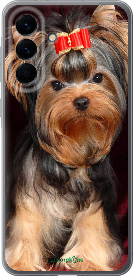 Силиконовый чехол Йоркширский терьер для Samsung Galaxy A56 - 929u-3882 изображение 