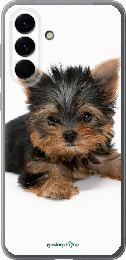 Силиконовый чехол Щенок йоркширского терьера для Samsung Galaxy A56 - 931u-3882 изображение 