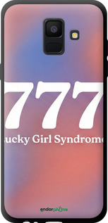 TPU чохол 'Aesthetic Aura Gradient 777 Lucky Energy' для Samsung Galaxy A6 2018 зображення 5