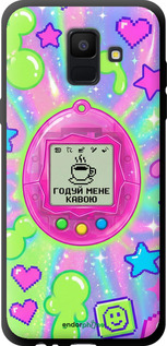 TPU чехол 'Y2K Aesthetic Retro Pet: Годуй мене кавою' для Samsung Galaxy A6 2018 изображение 3