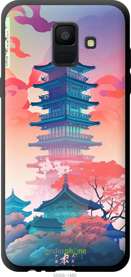 TPU чехол Японія монастир для Samsung Galaxy A6 2018 - 5590b-1480 изображение 