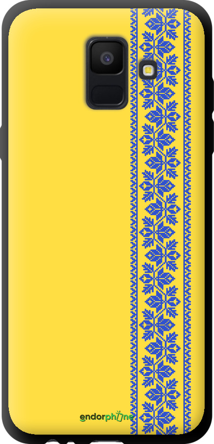 TPU чехол Вышиванка 4 для Samsung Galaxy A6 2018 - 569b-1480 изображение 