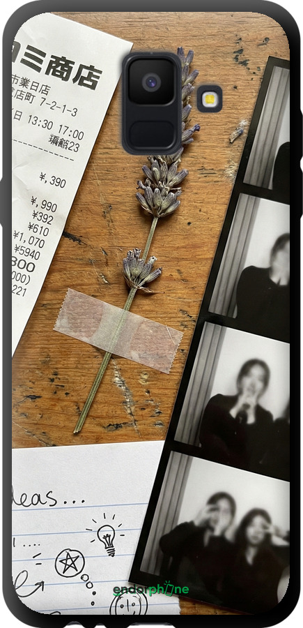 TPU чехол Aesthetic Scrapbook Collage для Samsung Galaxy A6 2018 - 6773b-1480 изображение 