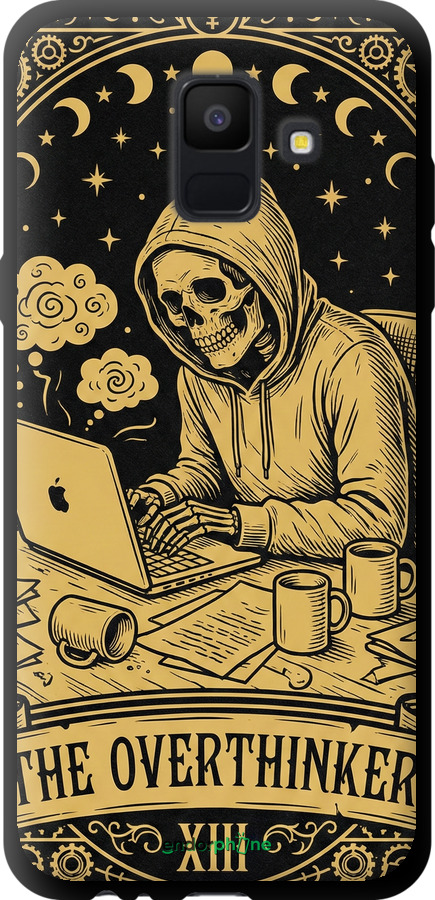TPU чехол The Overthinker для Samsung Galaxy A6 2018 - 6774b-1480 изображение 