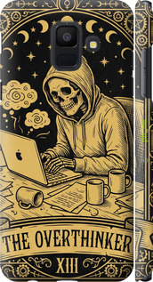 3D пластиковий матовий чохол 'The Overthinker' для Samsung Galaxy A6 2018 зображення 1