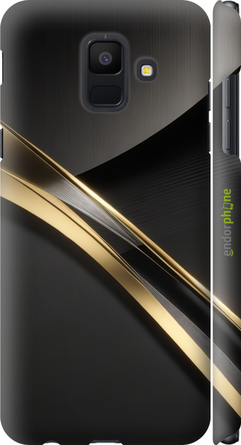 3D пластиковый матовый чехол Динамика для Samsung Galaxy A6 2018 - 5836m-1480 изображение 