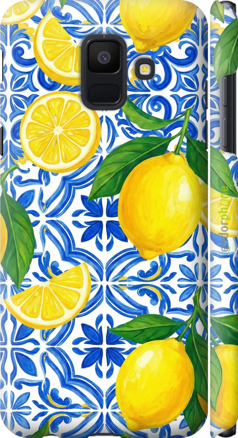 3D пластиковый матовый чехол Grocery Girl Italian Summer для Samsung Galaxy A6 2018 - 6766m-1480 изображение 