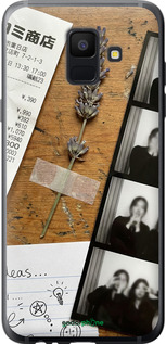 2D пластиковий чехол Aesthetic Scrapbook Collage для Samsung Galaxy A6 2018 - 6773t-1480 изображение 